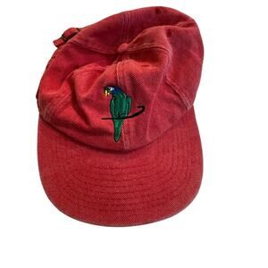 Mohr's Red Parrot Design Adjustable Casual Baseball Cap Hat
